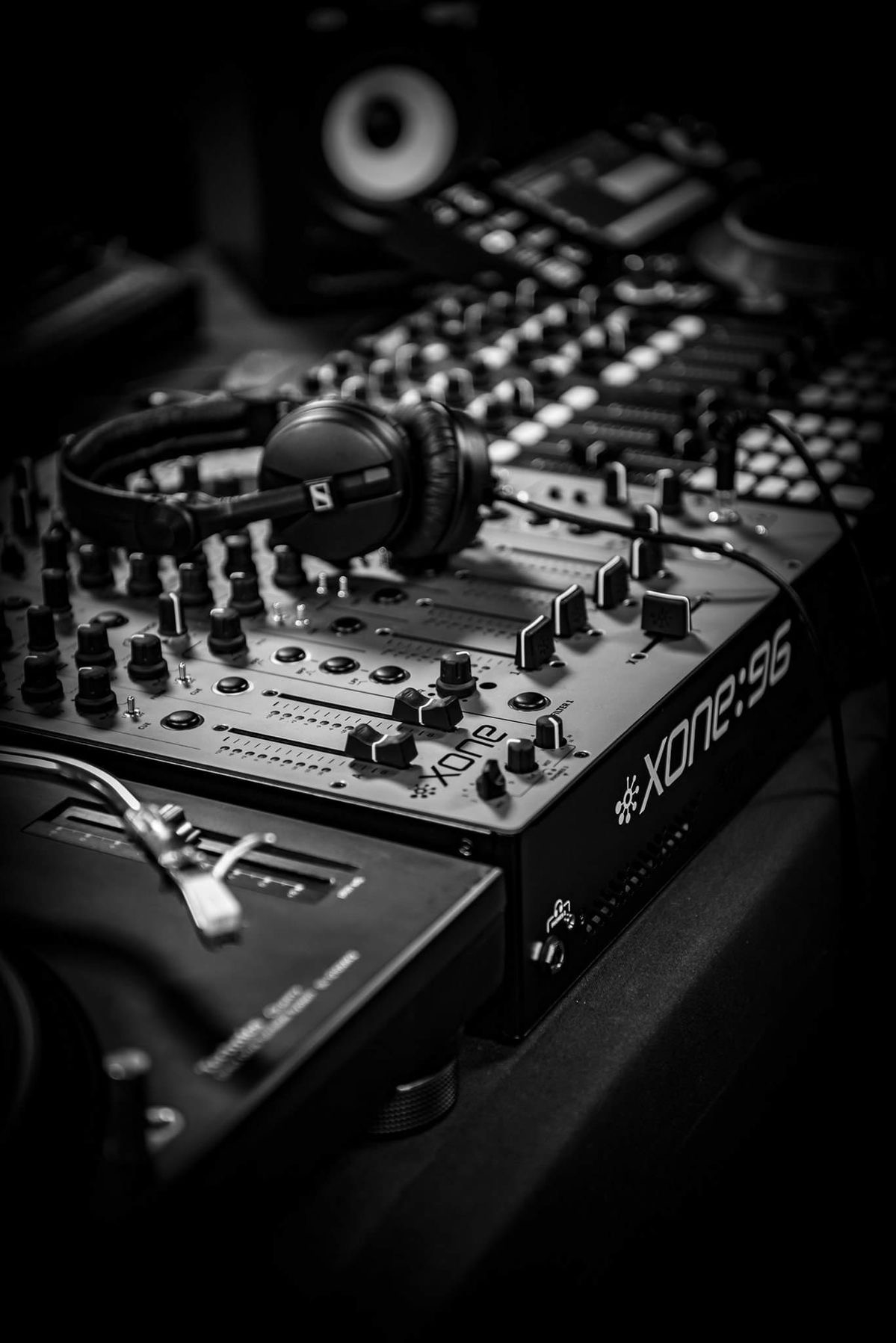 Boutique hotel lounge with curated music